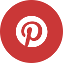 icon pinterest circle